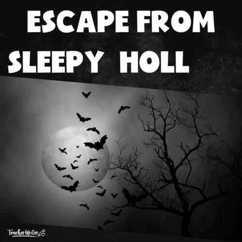 Legend of Sleepy Hollow Escape Room Reading Comprehension Gr 3, 4, 5