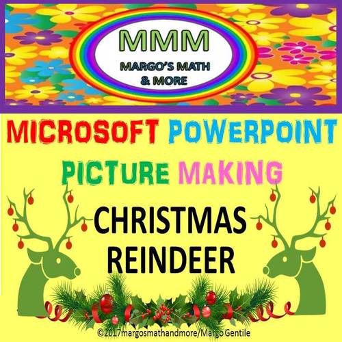Preview of Video 5:Tutorial Make Reindeer Heads With Microsoft PowerPoint's Basic Shapes