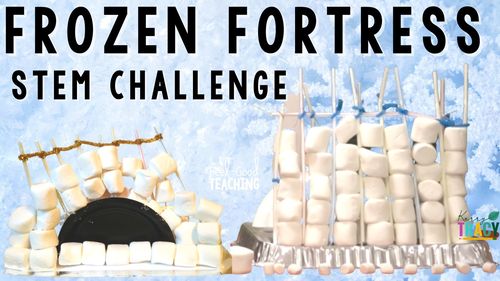 Preview of Winter - Christmas STEM Activity - Frozen Fortress Video