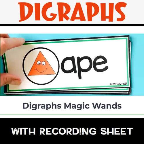 Phonics Magic Wands Bundle Phonics Word Cards First Grade | TPT