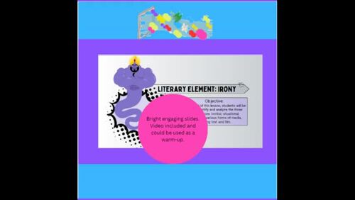 Literary Elements: Irony Interactive Experience by Ms Koven with Class