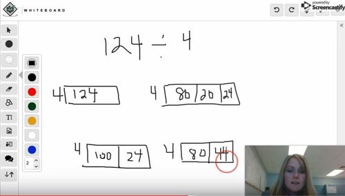 Preview of Area Model with Multiplication and Division