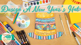 New Year 2024 Party Hat Art Project & Roll-A-Dice Game  Su