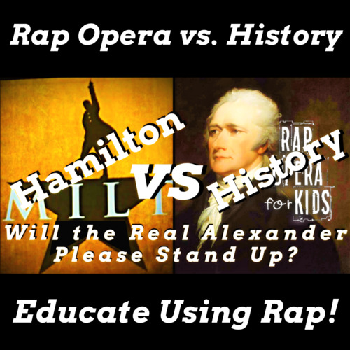 Preview of "Rap Opera vs. History" Rap Song for Hamilton the Musical Reading Activities