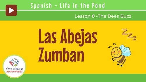 Preview of Spanish Instructional Video - The Bees Buzz - The Five Senses