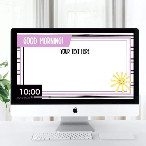 Spring Google Slides Templates - Daily Agenda by Shayna Vohs | TPT