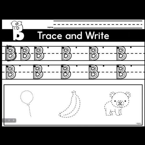 Uppercase Handwriting Practice by An Enchanted Educator | TPT