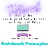 How to Use TpT's New Digital Tool with My "Interactive Not