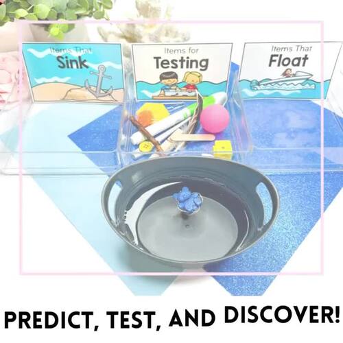 Sink or Float Activity - Sink and Float Preschool Science Experiments ...