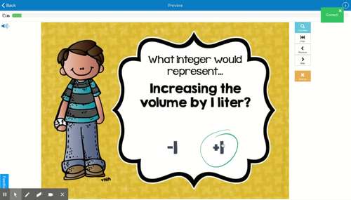 Understanding Integers Boom Cards - Self Correcting Digital Task Cards