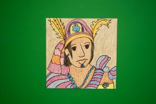 Preview of Let's Draw Montezuma! (Aztecs)