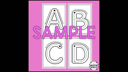 *BUNDLE* I Can Write Uppercase, Lowercase, Numbers - Formation Practice