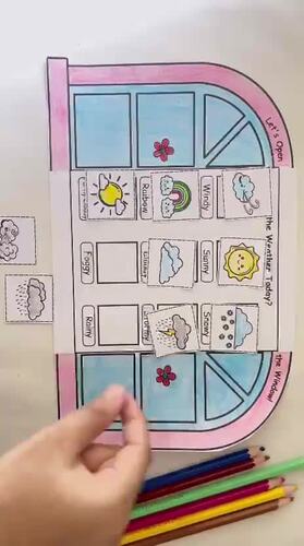 Weather Window Craft All About Weather Daily Weather Activity Weather ...