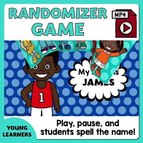 Randomizer Game Spelling Names Esl