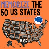 US Geography: Memorize & Research the 50 US States and Cap