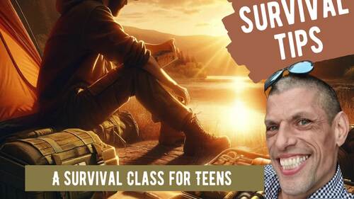Survival Simulated Scenarios – Wilderness Survival Lesson 14 | PPTX Outdoor