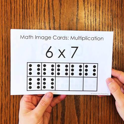 Multiplication Fact Fluency Practice Multiplication Math Cards Flash Cards