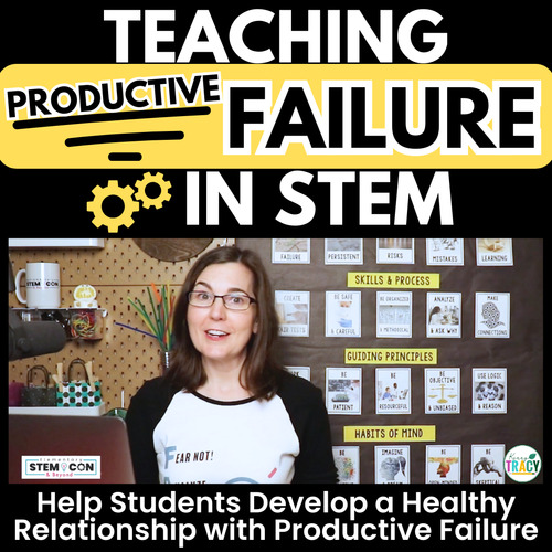 Preview of Teaching Productive Failure, Perseverance and Growth Mindset