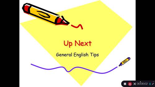 Preview of ACT Prep English--General Tips