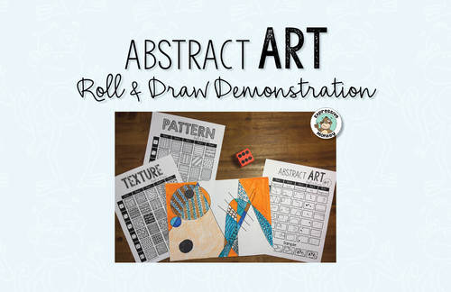 Abstract Art Roll Draw Demonstration Tpt
