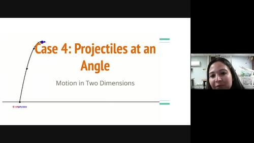 Preview of 5.4. Projectiles at an Angle Video