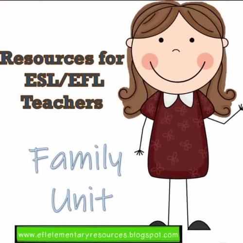 Family Theme for Kindergarten EFL by HOLISTIC English Resources by ROSA ...