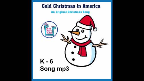Original Christmas Song Cold Christmas In America By Miss Mon S Music