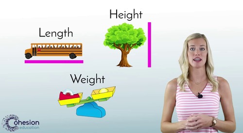 Preview of Compare Length, Height and Weight of Two Objects