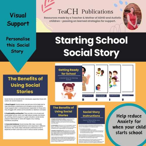 Going Back to School Social Story Meet the Teacher Autism Little Learner