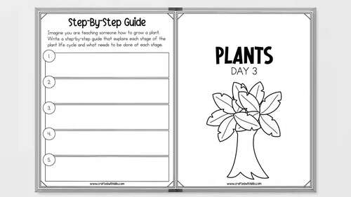 All About Plants Science Pack by Crafted with Bliss by Teacher Pia