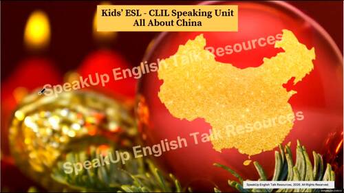 Kids' ESL-CLIL Speaking Unit | English Conversation | All About China ...