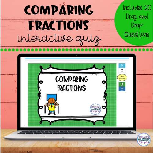 Comparing and Ordering Fractions Boom Learning℠ | TPT