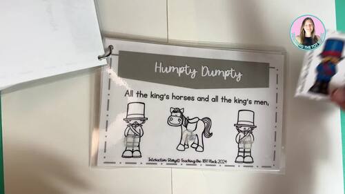 Nursery Rhymes Humpty Dumpty by Teaching the TOT Flock | TPT
