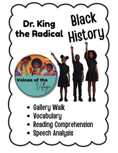Martin Luther King Jr Informational Texts | Biography & Speech Analysis ...