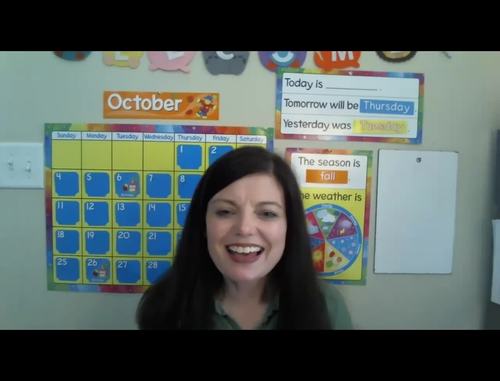 Preview of Circle Time Online//Rr is for Rocks//Preschool - Kindergarten Lesson