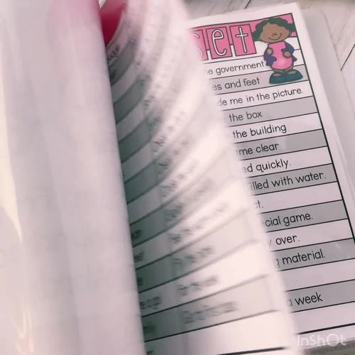 Sight Word Fluency Assessments with Phrases & Sentences | Fry Word ...