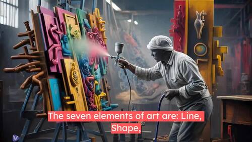 Preview of The Elements of Art - Form