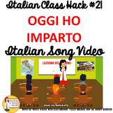 Italian Transition Video Today I Learned  for CI TCI TPRS 