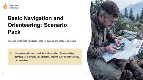 Basic Navigation and Orienteering Scenario Pack Essential | Slide Deck