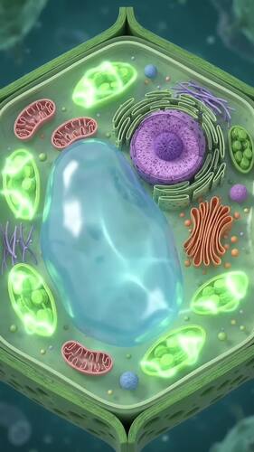 Plant Cell 3D Visual Unit: Video, Slides, Blank Plates & Worksheets ...