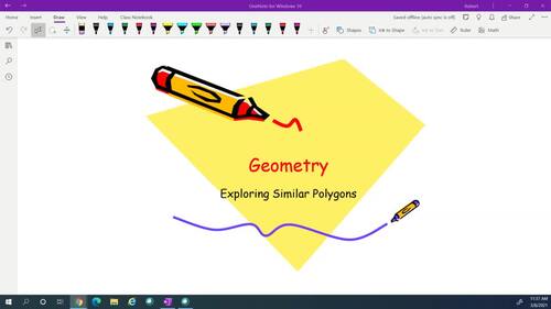 Exploring Similar Polygons (Geometry) - Instructional Slides & Video by ...
