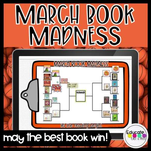 March Book Madness DIGITAL and PRINT by Kim Bos Educate like a Bos