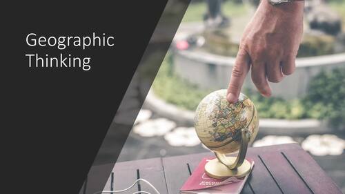 A guide to Geographic Thinking by Ignite Geography | TPT