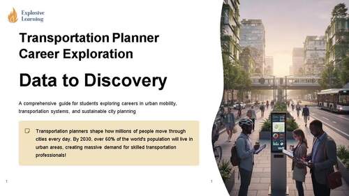 Photo inspiration: Visual Reference: Transportation Planner Careers Starter Bundle