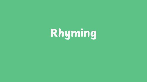 Animated Phonics Practice Slides (60 slides): Rhyming, isolating ...