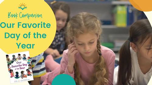 Our Favorite Day of the Year Book Reading Response Activities | TPT