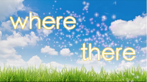 Preview of Sight word song...Let's learn to read and spell the words "where" and "there"