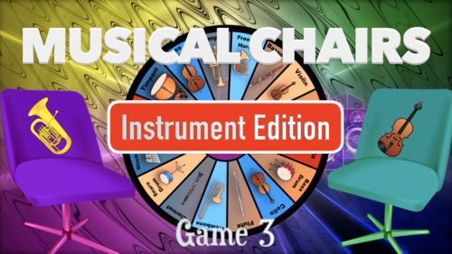 Preview of Musical Chairs Instrument Edition Game #3