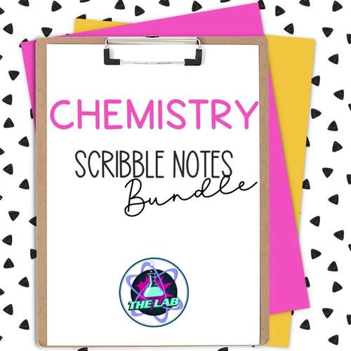 Chemistry Notes Bundle by The Lab with Liezel Pienaar | TPT