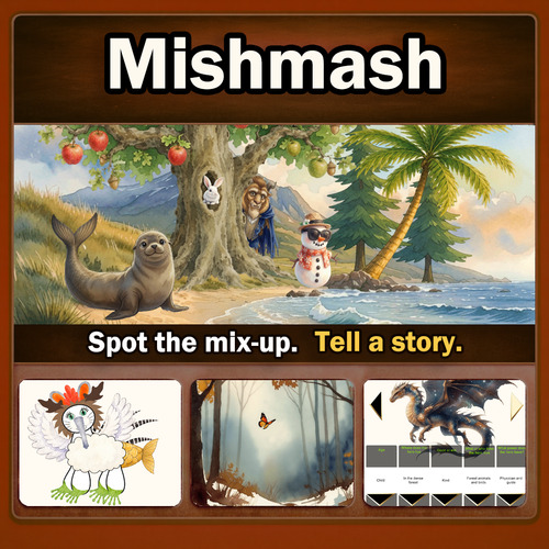 Preview of Mishmash: Mixed-Up Creatures, Observation Skills & Fairy Tale Writing